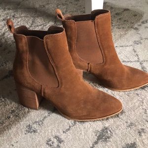 Steve Madden suede Addy bootie by Jen Reed
